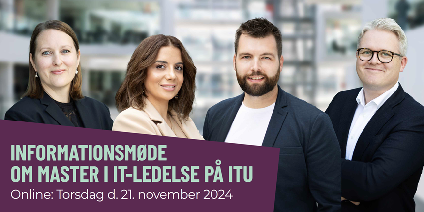 Informationsmøde om Master i it-ledelse 2024